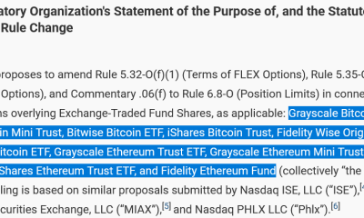NYSE Exchanges Remove Cap Limiting Crypto Options
