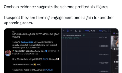 ZachXBT Exposes Fake Accounts Driving Crypto Scams on X