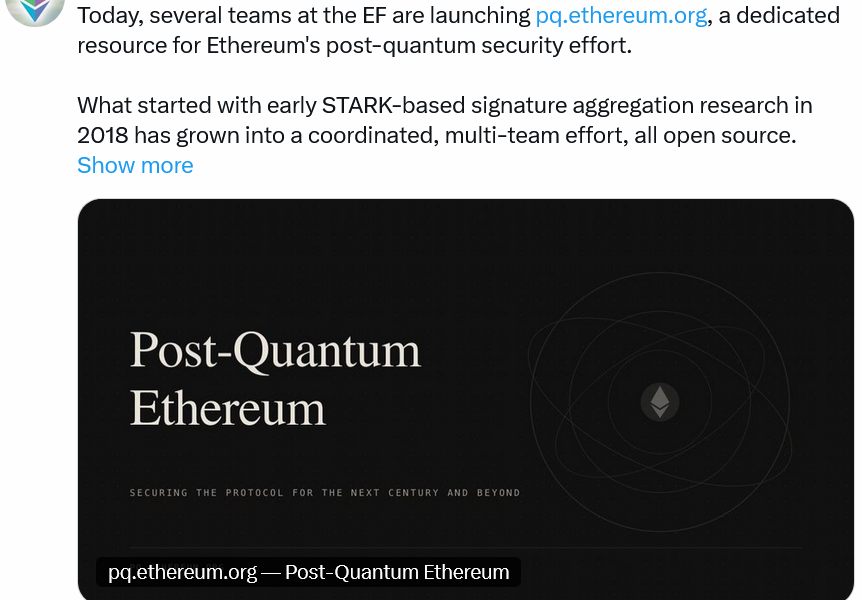 Ethereum Devs Launch Post-Quantum Resource Hub
