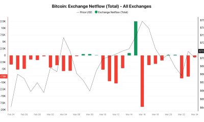 Bitcoin Exchange Outflows Signal Investor Accumulation