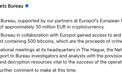 Irish Authorities Recover Millions in Bitcoin From Lost Wallet