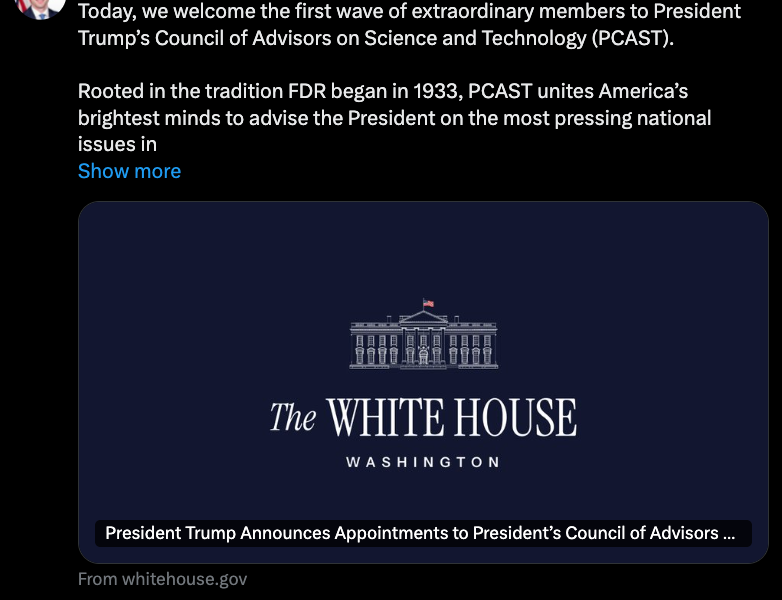 Coinbase, AI, White House, Donald Trump