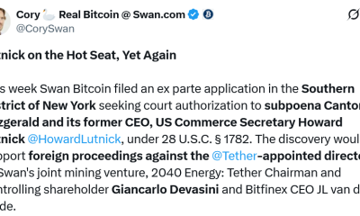 Swan Bitcoin Seeks Subpoena For Howard Lutnick