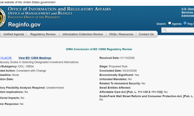 White House Review Greenlights Proposal for Crypto in 401(k) Plans