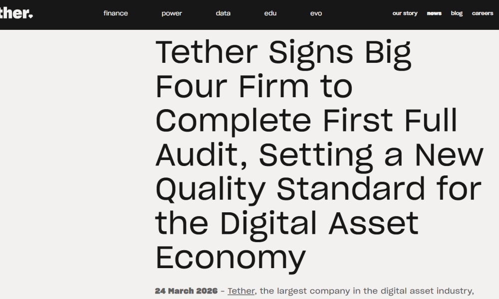 Tether Hires KPMG for First Full USDt Audit: Report