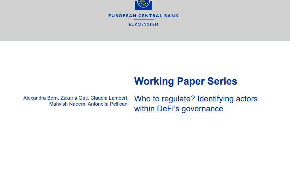 ECB Study Questions How Decentralized DeFi Governance Really is