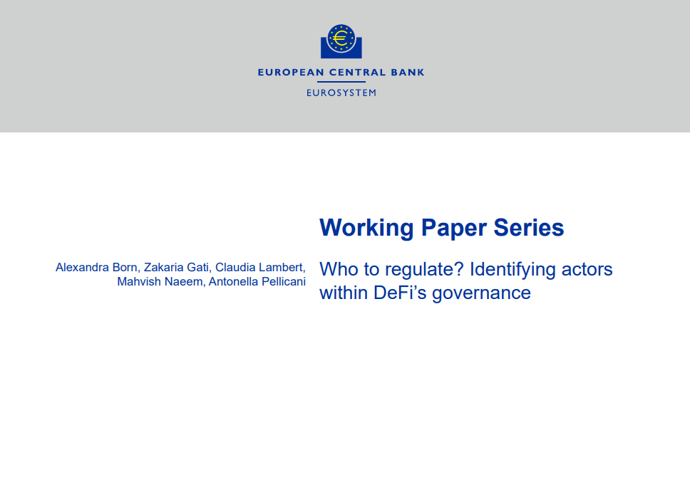 ECB Study Questions How Decentralized DeFi Governance Really is