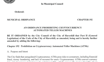 Cryptocurrencies, Law, ATM, Government, Scams