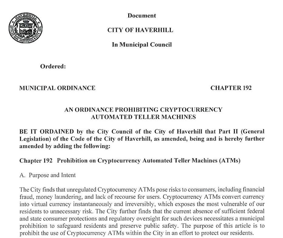 Cryptocurrencies, Law, ATM, Government, Scams