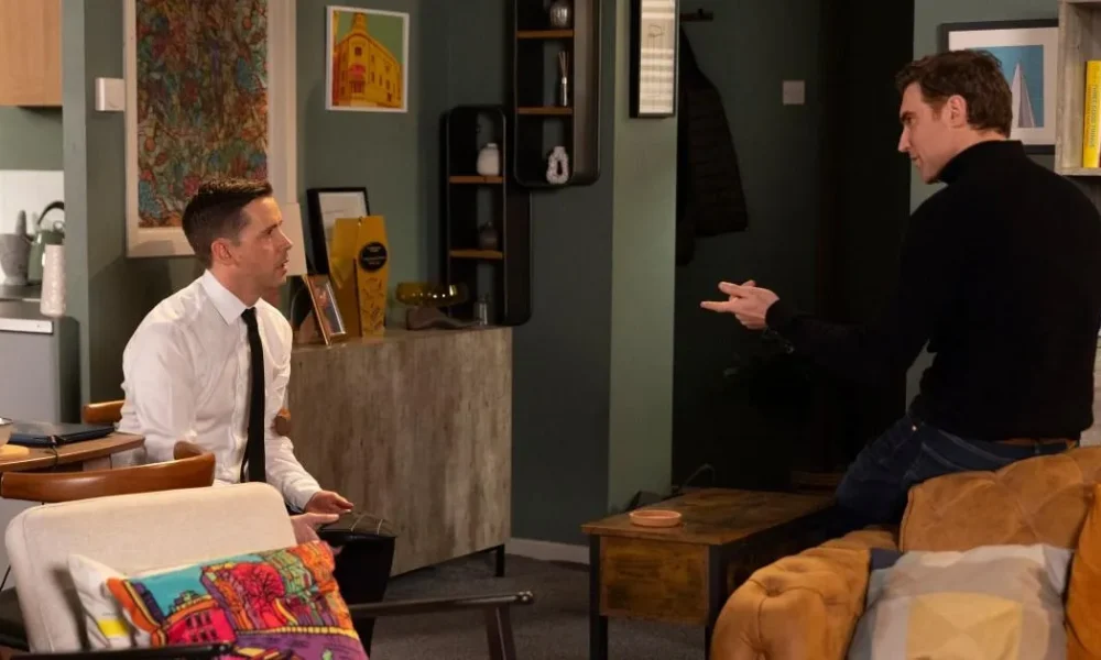 Grim Coronation Street scenes as abuser Theo confronts Todd with a knife | Soaps