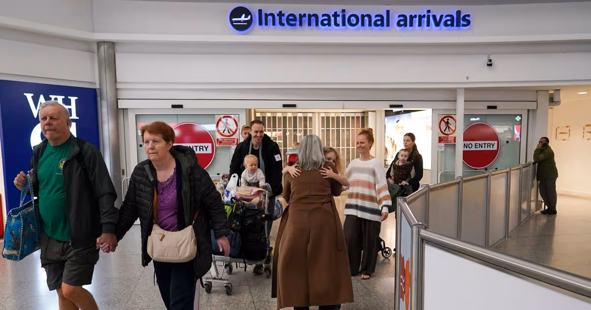 Desperate holidaymakers flee Middle East as conflict escalates