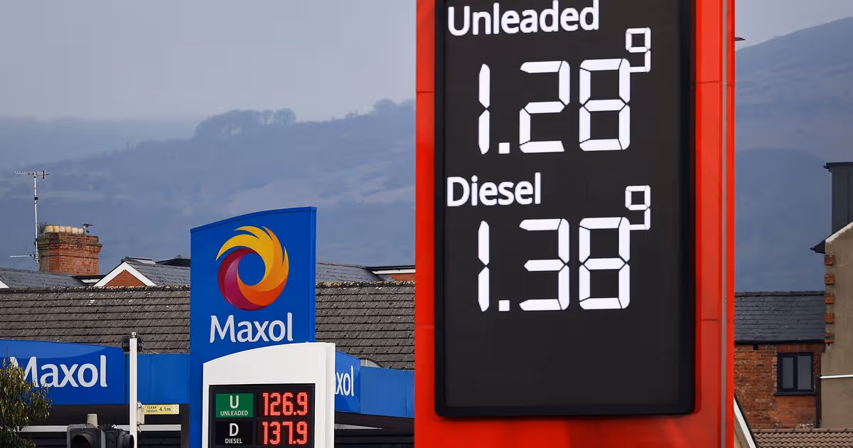 The cheapest petrol and diesel in Northern Ireland as Middle East conflict causes price rise