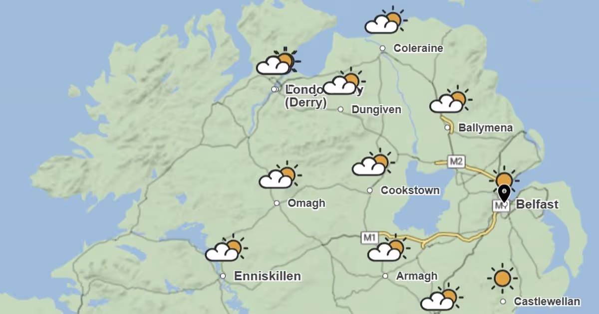 Northern Ireland weather outlook for this coming weekend