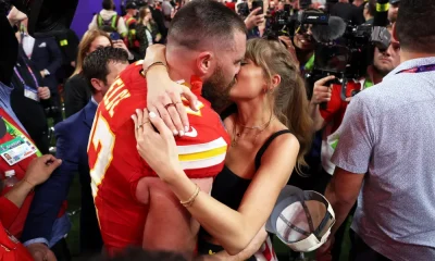 Every Time Taylor Swift and Travis Kelce Blushed Over Their Relationship in Public