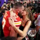 Every Time Taylor Swift and Travis Kelce Blushed Over Their Relationship in Public