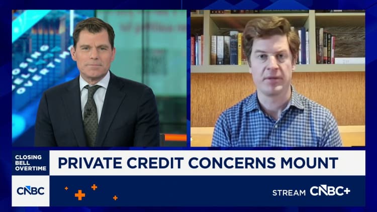 This is the start of a big crisis for private credit, says Verdad's Rasmussen