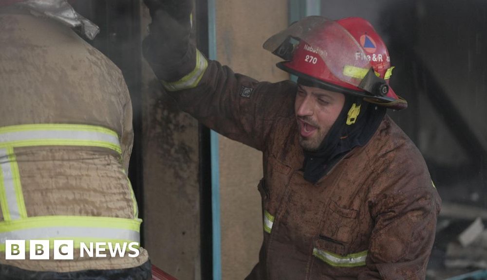 BBC spends day with emergency teams as Israel strikes Lebanon