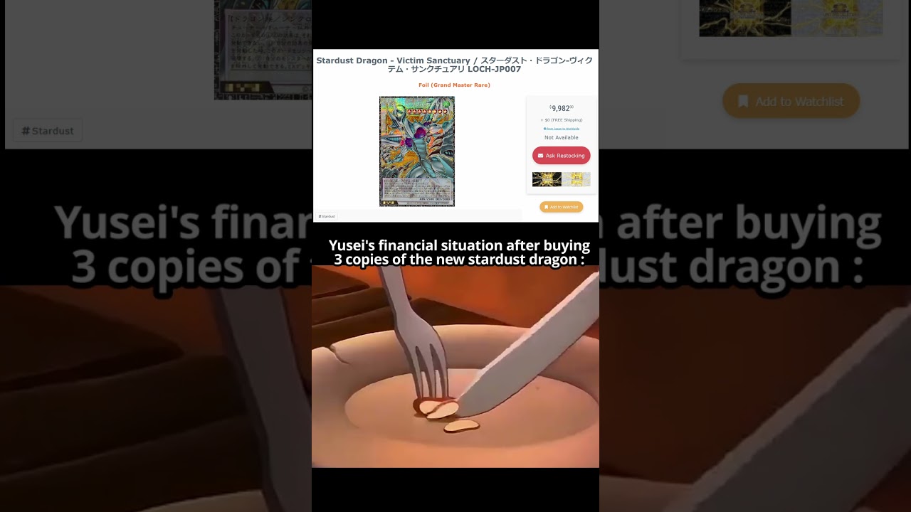 Yusei's financial situation #yugioh #masterduels  #masterduel #tcg #tcgyugioh