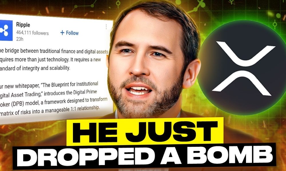 RIPPLE CEO JUST DROPPED A F**KING BOMB.