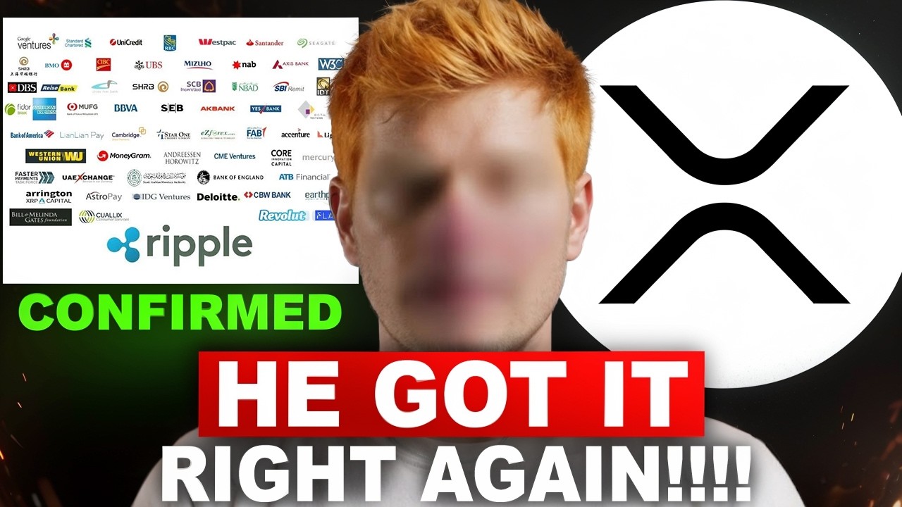 XRP INSIDER GOT IT RIGHT AGAIN!!!! (HUGE)
