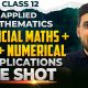 LPP + Financial Maths + Numerical Applications | One Shot | Applied Maths | Target Board Exams 2026