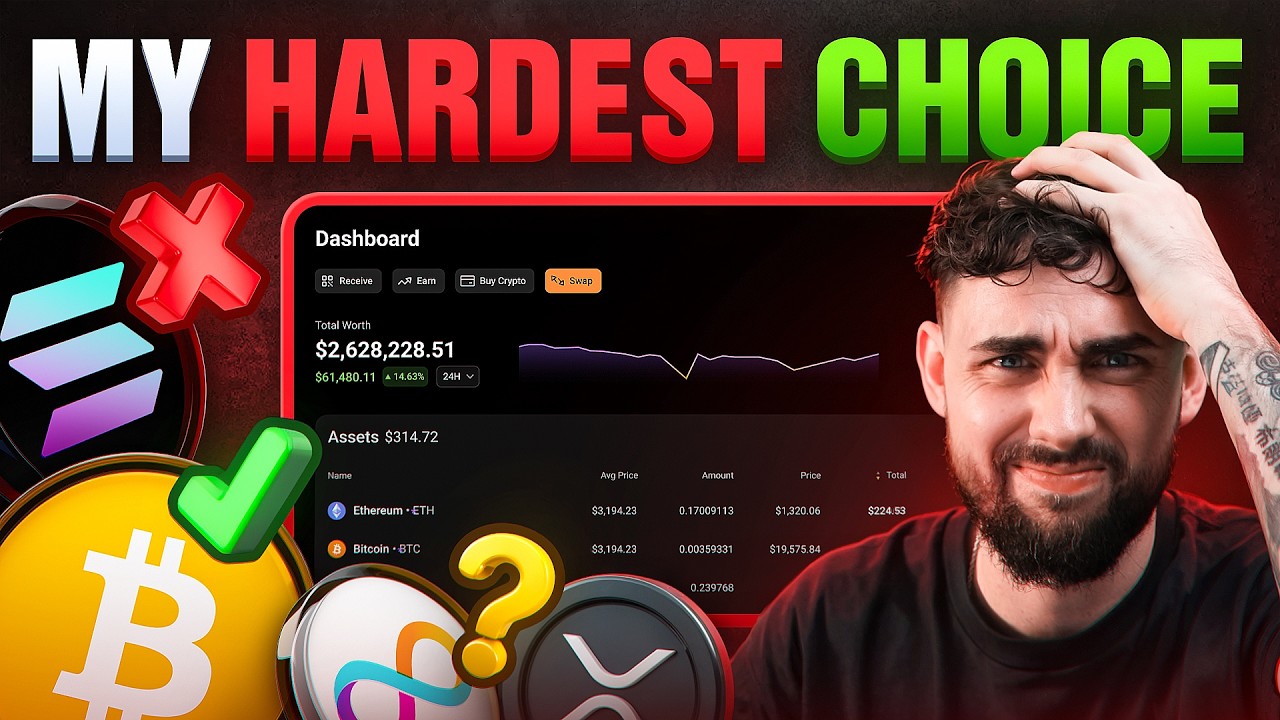 I Finally Made a Hard Decision With My Crypto Portfolio.