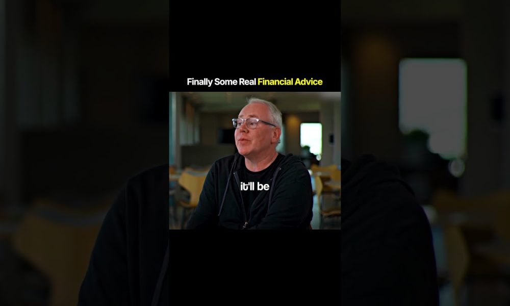 Finally Some Real Financial Advice