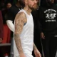 Justin Bieber seen playing for his team and representing his clothing company SKLRK at basket ball game