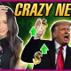 CRAZY TRUMP Speech “EVERYBODY’S PORTFOLIOS ARE GAINING WAY UP!” Bitcoin and Crypto PUMP Now?