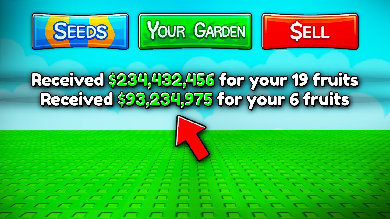 Use This INSANE MONEY METHOD Before It's NERFED... (Garden Horizons)