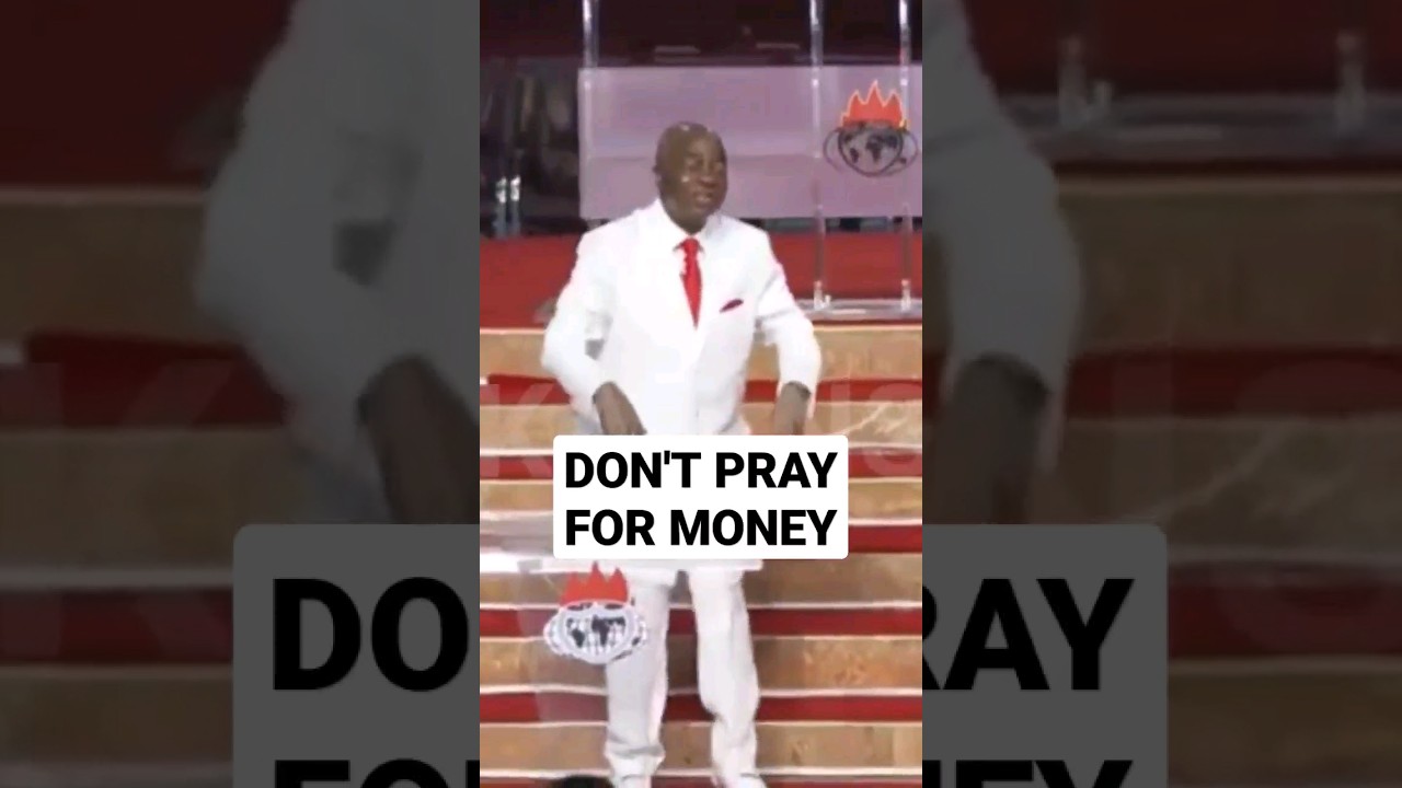DON'T PRAY FOR MONEY | BISHOP DAVID OYEDEPO
