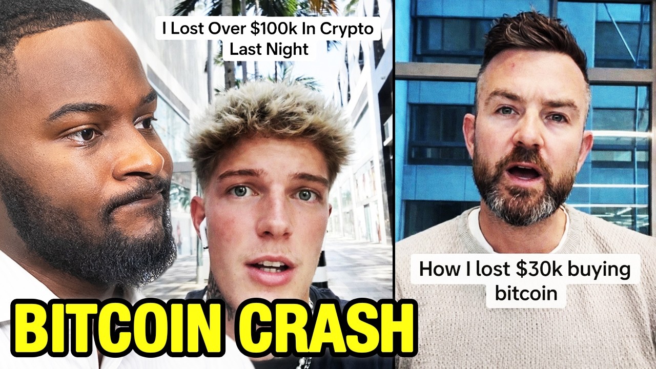 28 Minutes of People Losing ALL OF THEIR MONEY in Crypto