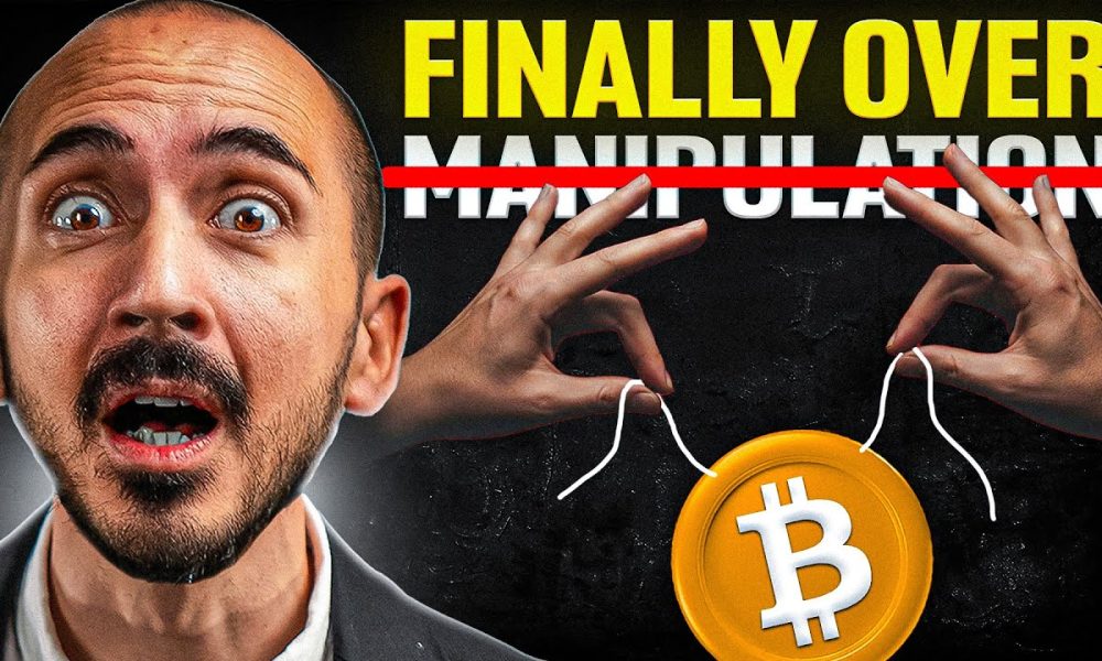 BITCOIN MANIPULATION OVER