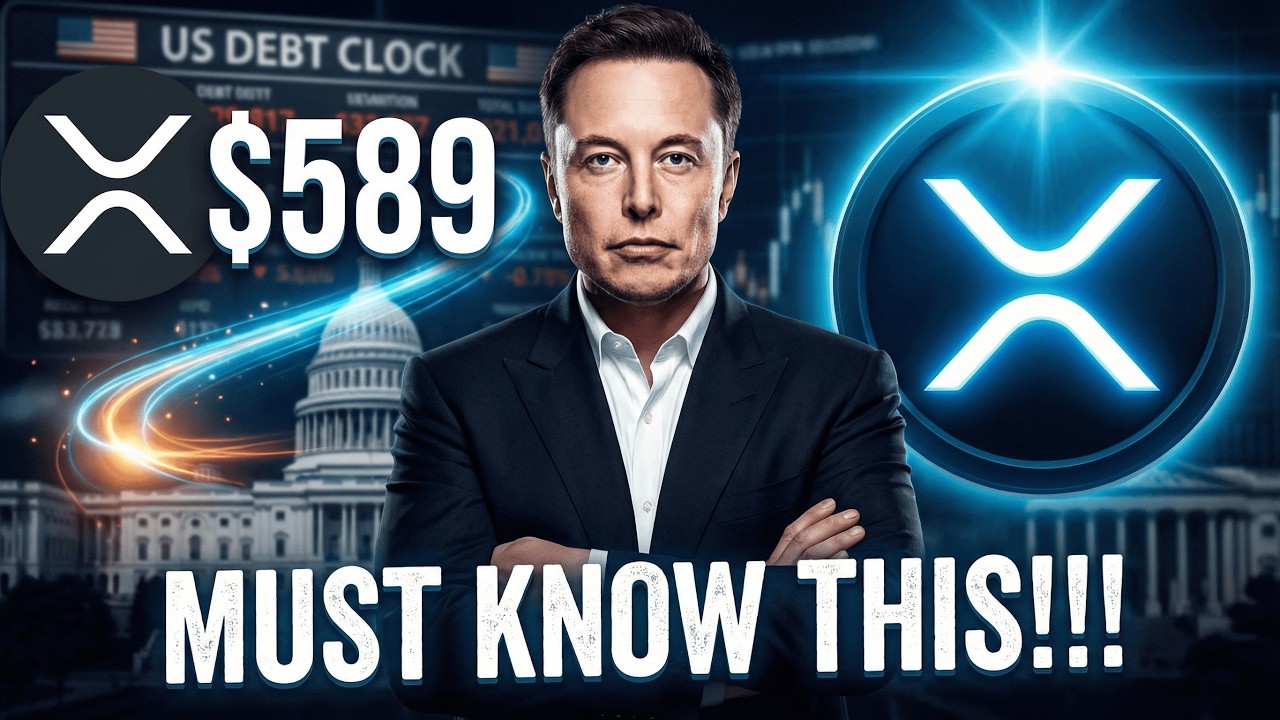 BORROW AGAINST OR SELL YOUR XRP? - ELON MUSK SAYS DON'T SAVE FOR RETIREMENT - U.S. DEBT = $589 XRP?