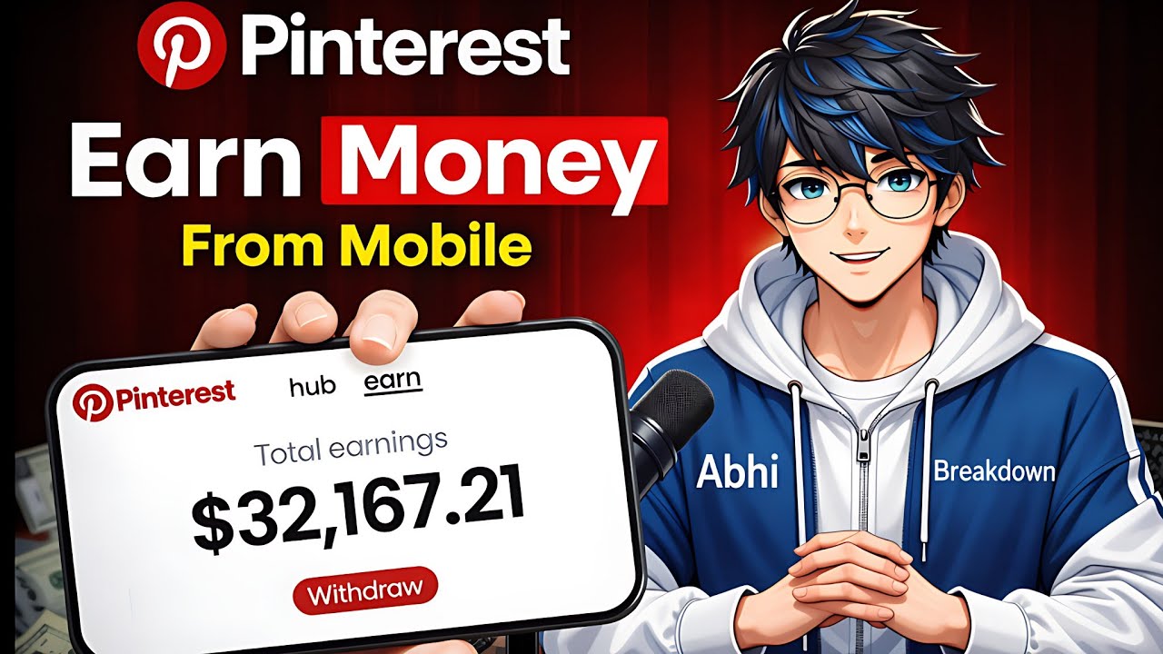 How to Earn money with Pinterest in Mobile | Pinterest Affiliate Marketing (Step By Step)
