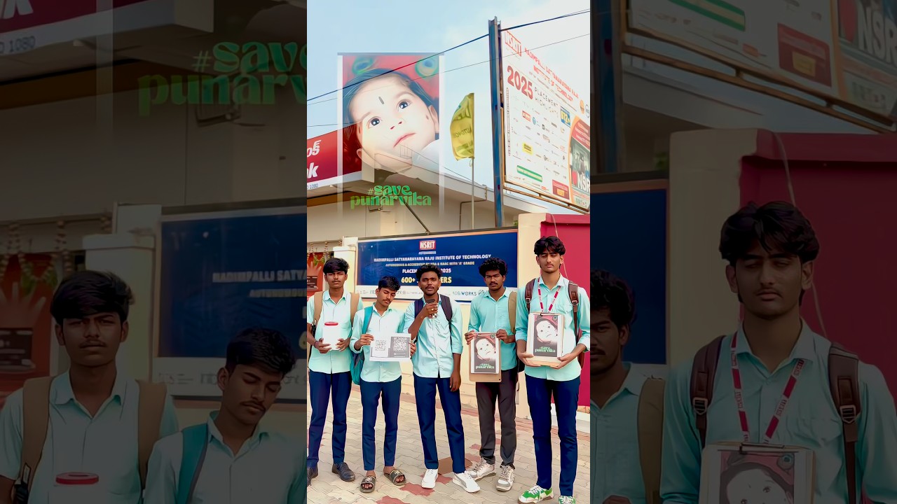 #savepunarvika clg stundents tho kalisi money collect chesam #raju #helping #yt #videos #savelife
