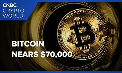Bitcoin climbs toward $70,000 level as U.S. equities rise: CNBC Crypto World