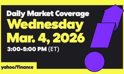 Daily Market Coverage Mar. 4, 2026 3PM-5PM (ET)  | Yahoo Finance