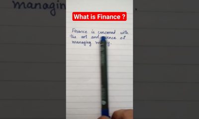 What is Finance ? @SabaMiss #finance #money #shorts #learnfinance