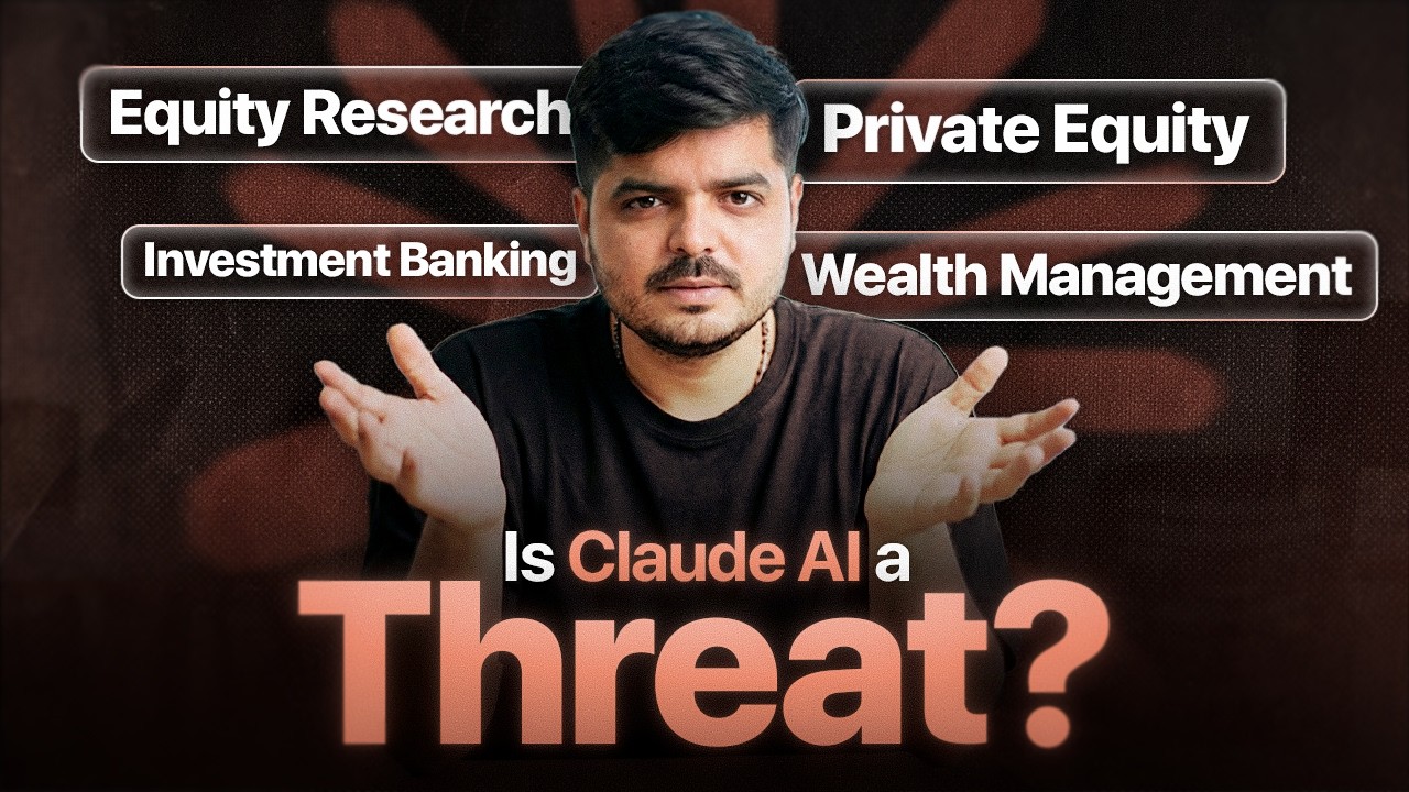 Is Claude AI a Threat to Finance Jobs? - Impact Explained | Anthropic | The Valuation School
