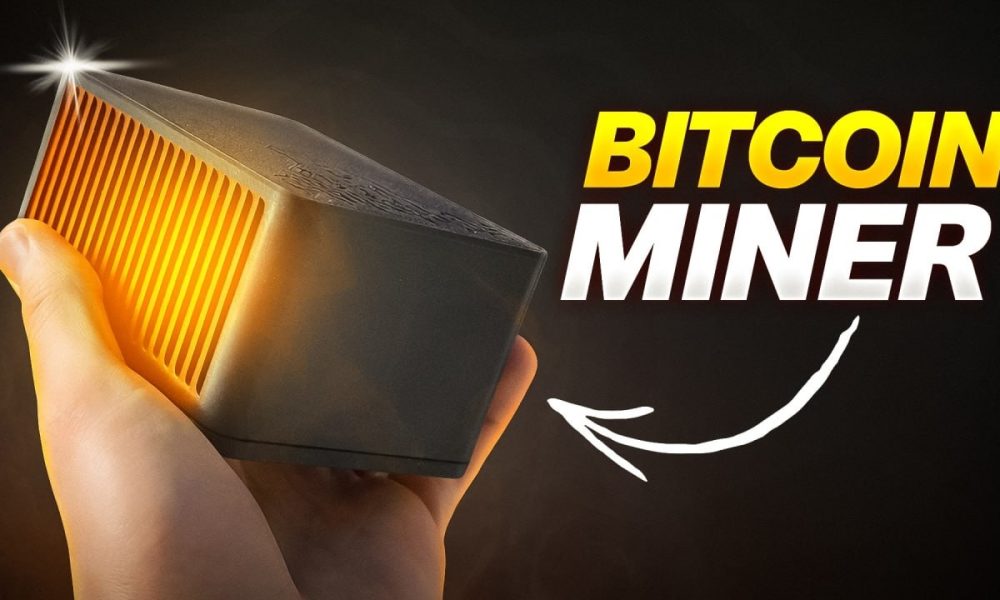 This NEW Mini Home BITCOIN Miner could Earn you 3.125 BTC!