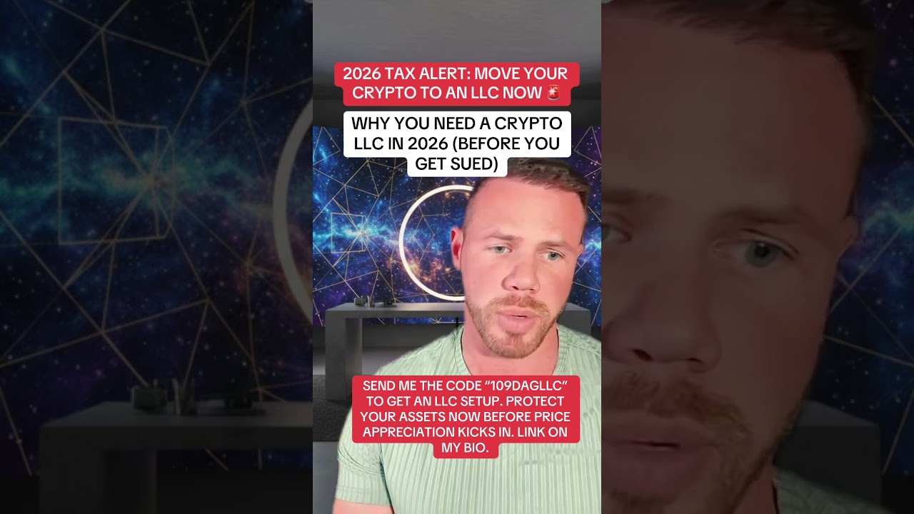 WHY YOU NEED A CRYPTO LLC IN 2026 (BEFORE YOU GET SUED)