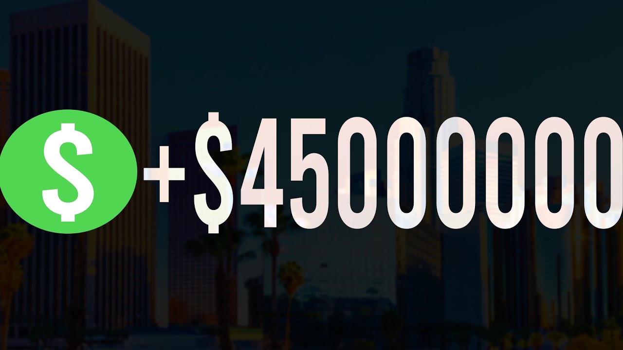 $45,000,000 GTA 5 MONEY GLITCH