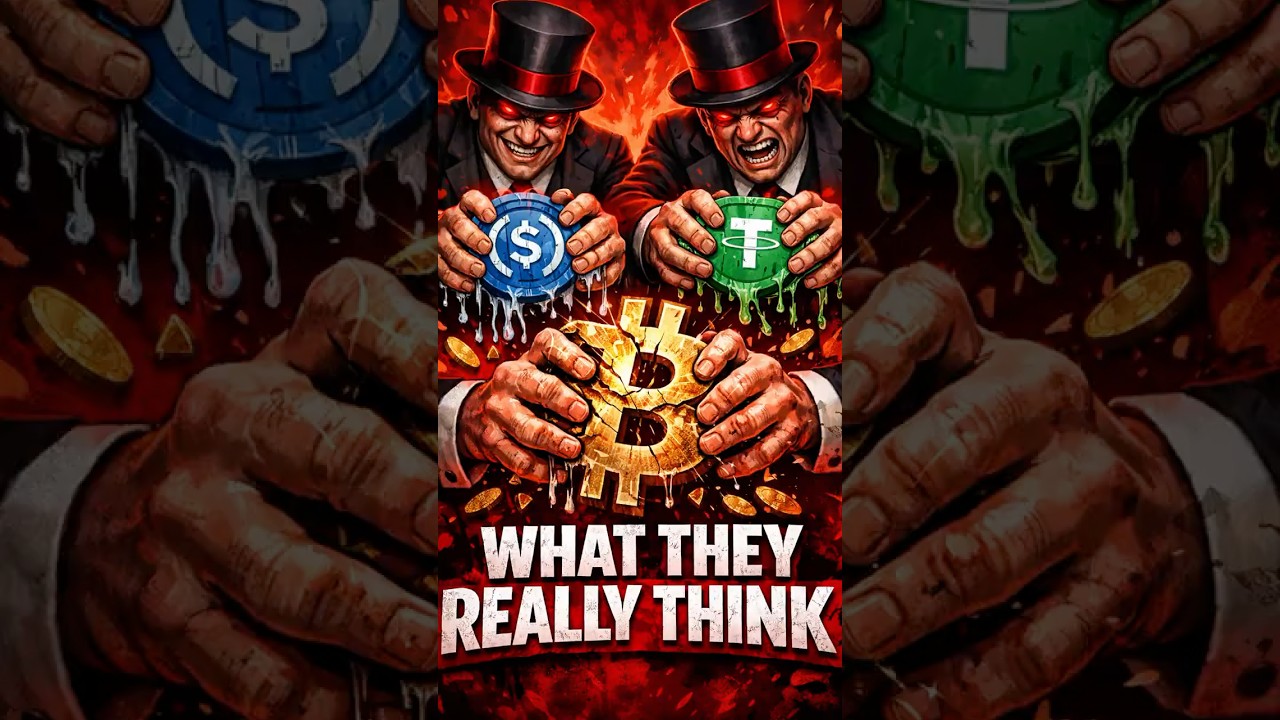 What They REALLY Think Of Crypto #cryptocurrency #bitcoin #crypto #stablecoins #shortsfeed