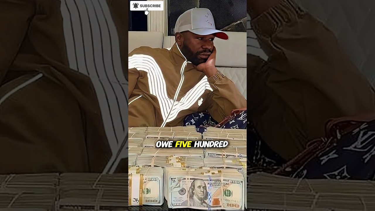 He Owes $500 Million?Shannon Sharpe EXPOSES Floyd Mayweather’s Financial Trouble#boxing#boxingshorts