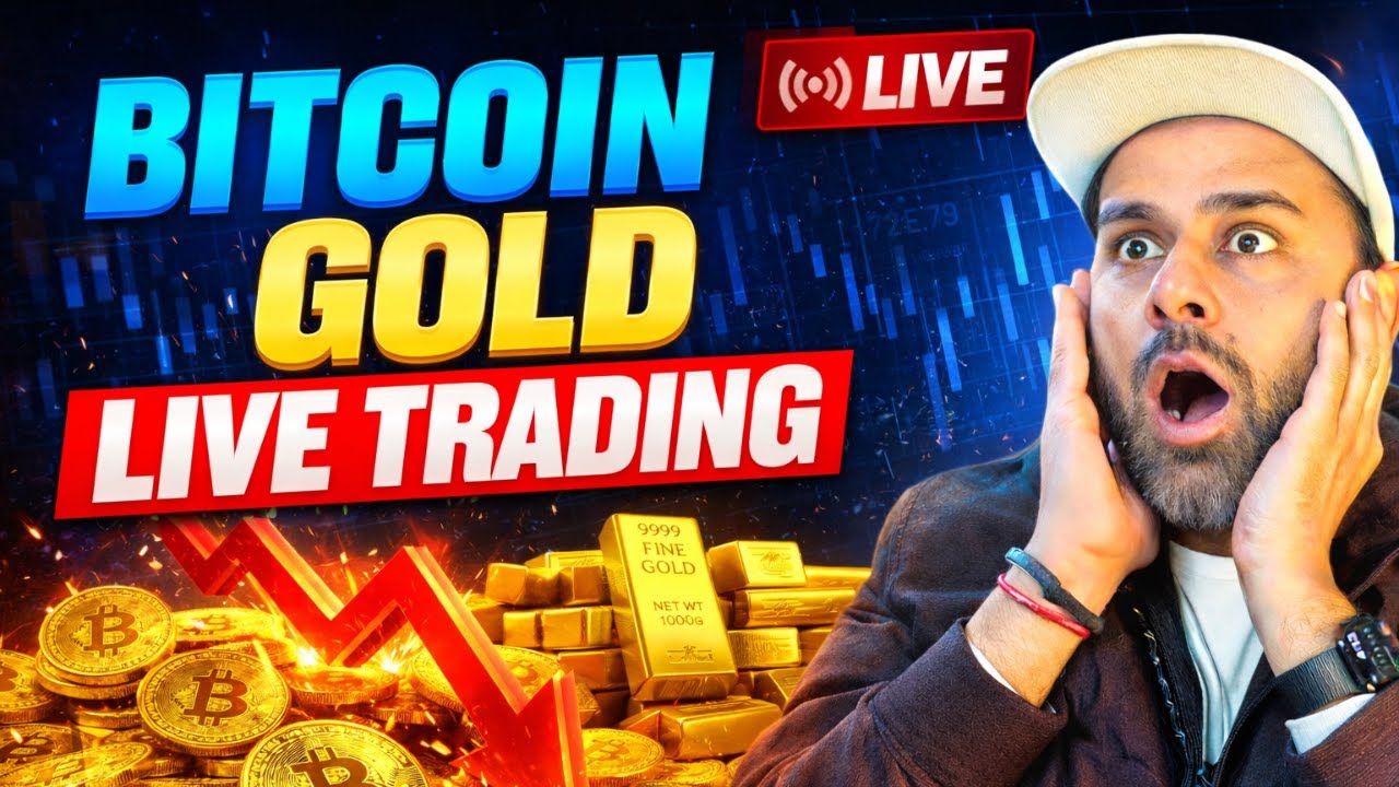 LIVE BTC Bitcoin & XAUUSD Gold Trading | Real-Time Analysis
