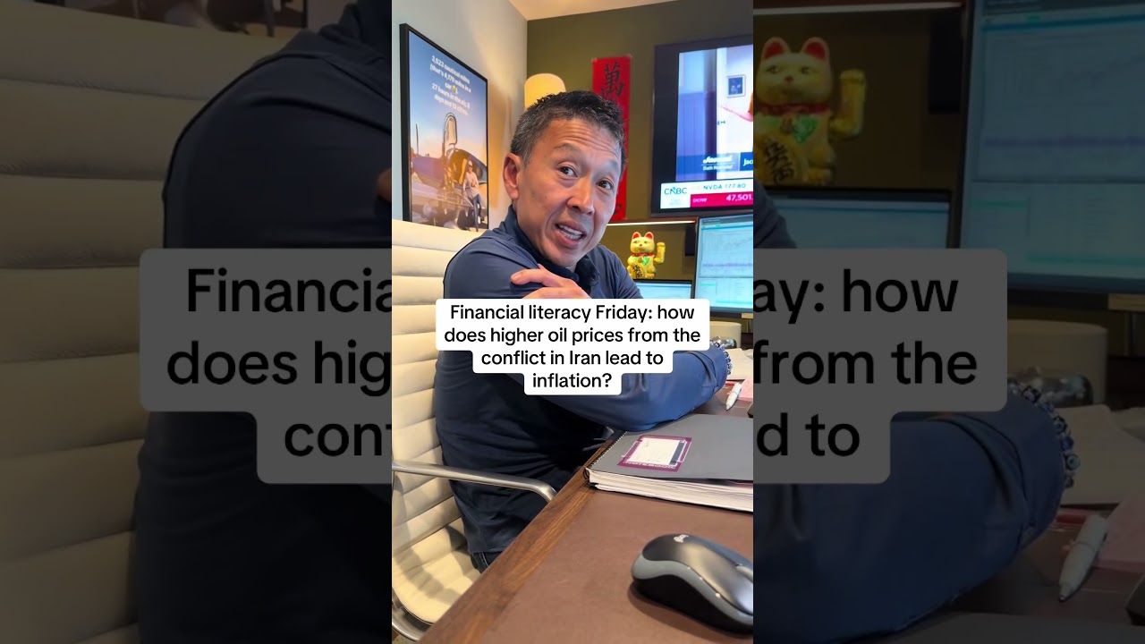 Financial Literacy Friday: how does higher oil prices from the conflict in Iran lead to inflation?