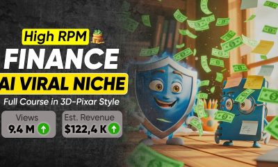 How To Create Viral Finance Videos with Free AI (High RPM + Faceless YouTube + Full Tutorial)