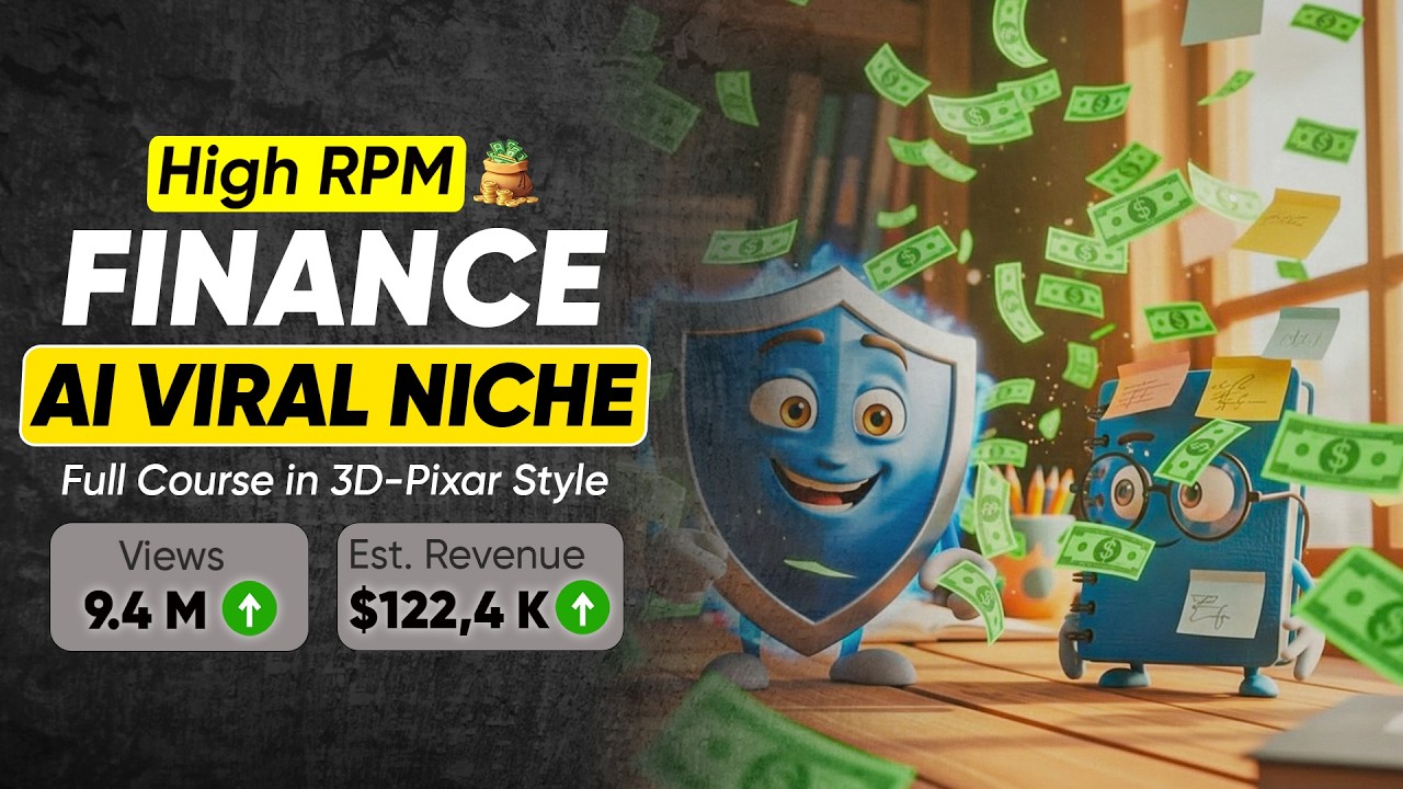 How To Create Viral Finance Videos with Free AI (High RPM + Faceless YouTube + Full Tutorial)