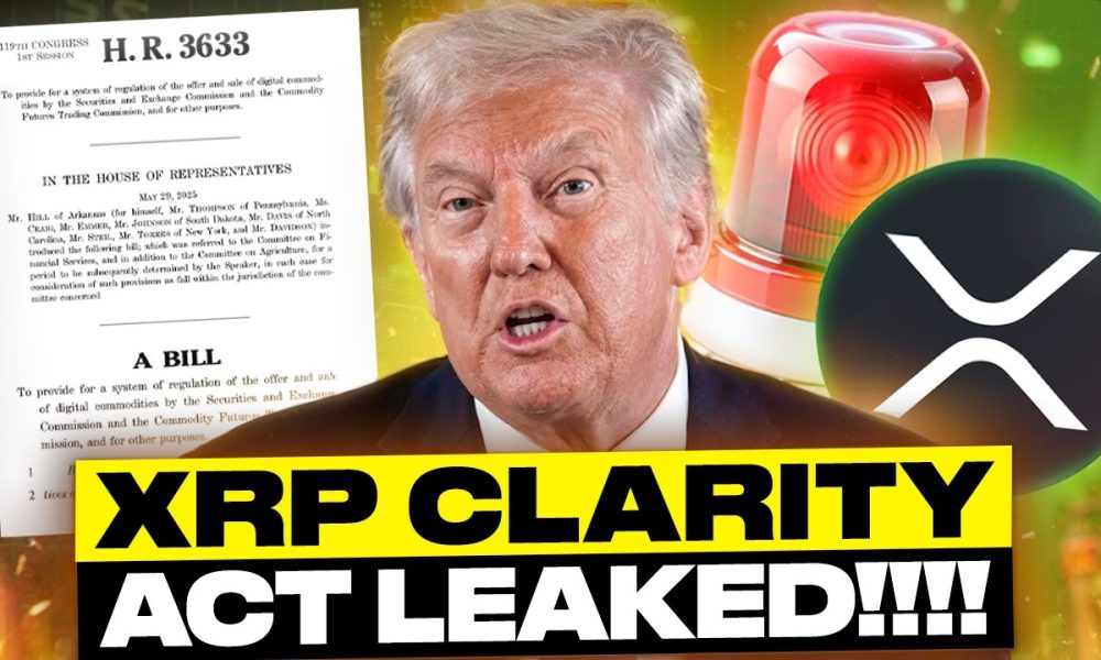 INSIDE INFO LEAKED!!! WE HAVE PROOF! (XRP CLARITY ACT)